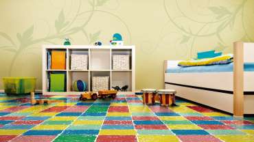 Piso vinílico no quarto infantil: conforto e diversão para as crianças