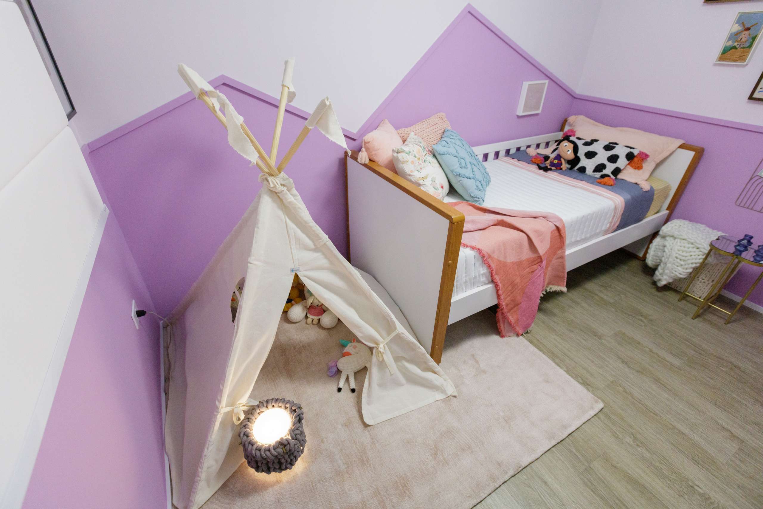 quarto infantil com piso vinílico