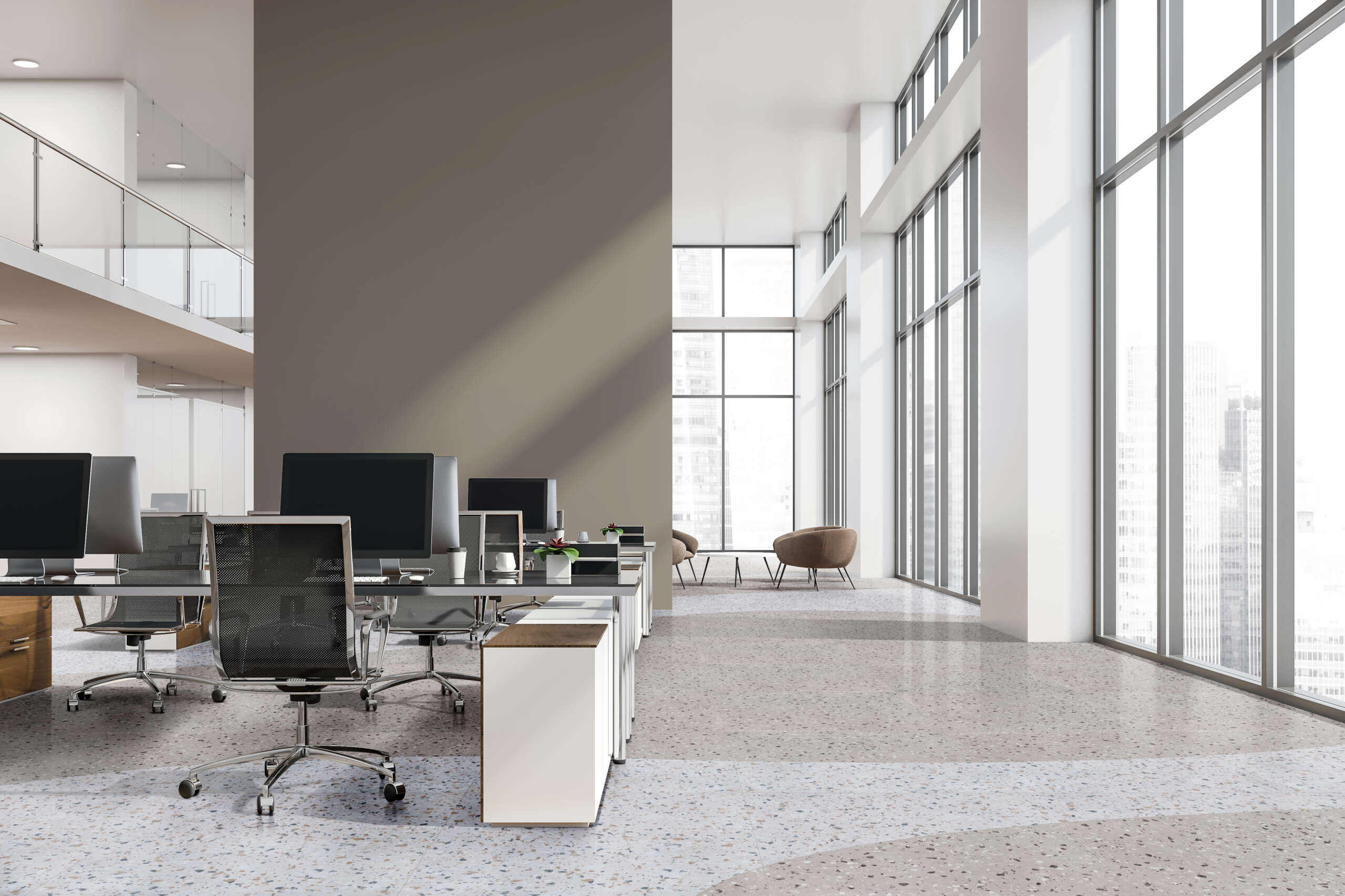 piso vinílico Linha Ambienta - Coleção Design | Cores - Andorra e Aragon (24273612 e 24273616)
