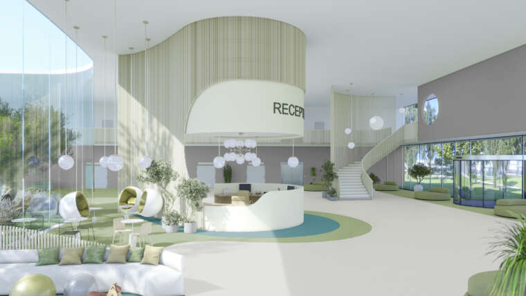 Piso vinílico em manta da Tarkett: a melhor escolha para projetos na área da saúde!