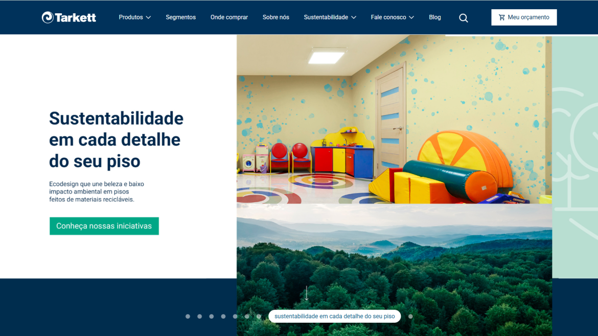 Conheça o novo site da Tarkett: mais rápido, fácil e eficiente!