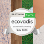 Selo Platinum da EcoVadis: Tarkett é reconhecida pelo 3º ano